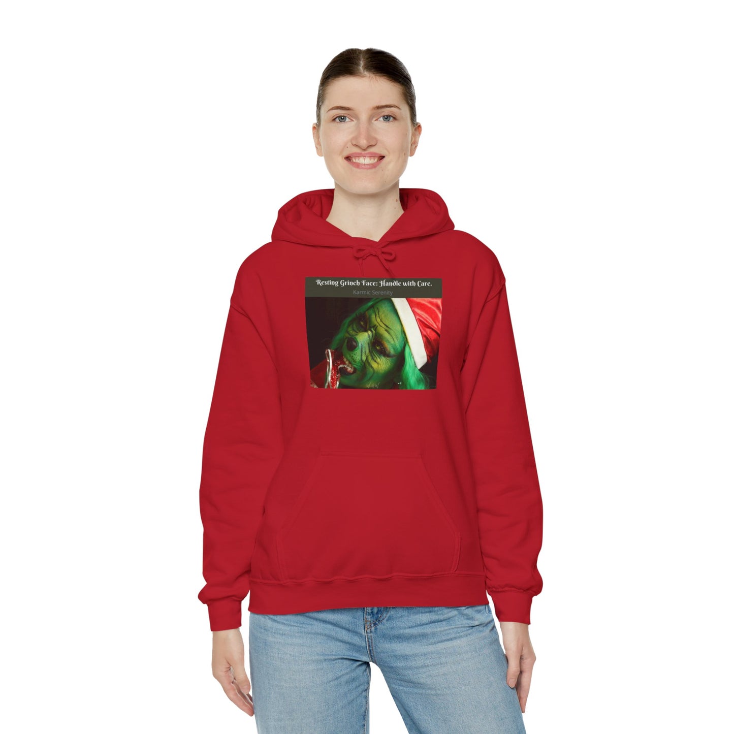 Cozy Grinch Unisex Holiday Hoodie