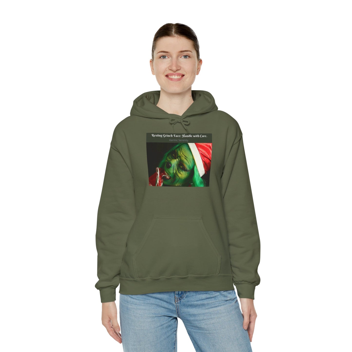 Cozy Grinch Unisex Holiday Hoodie