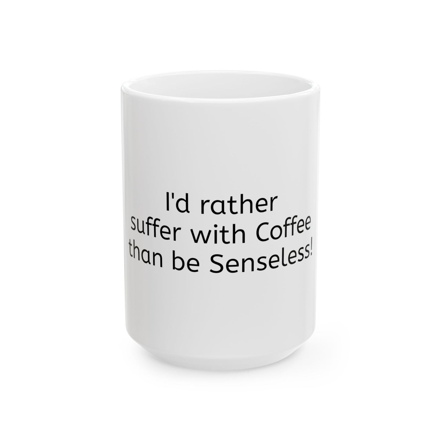 Signature Ceramic Coffee Mug (11oz, 15oz)