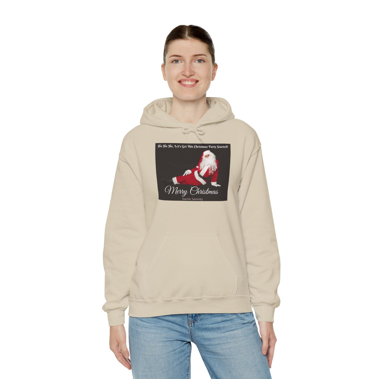 Merry Christmas Sweatshirt Unisex Naughty Santa