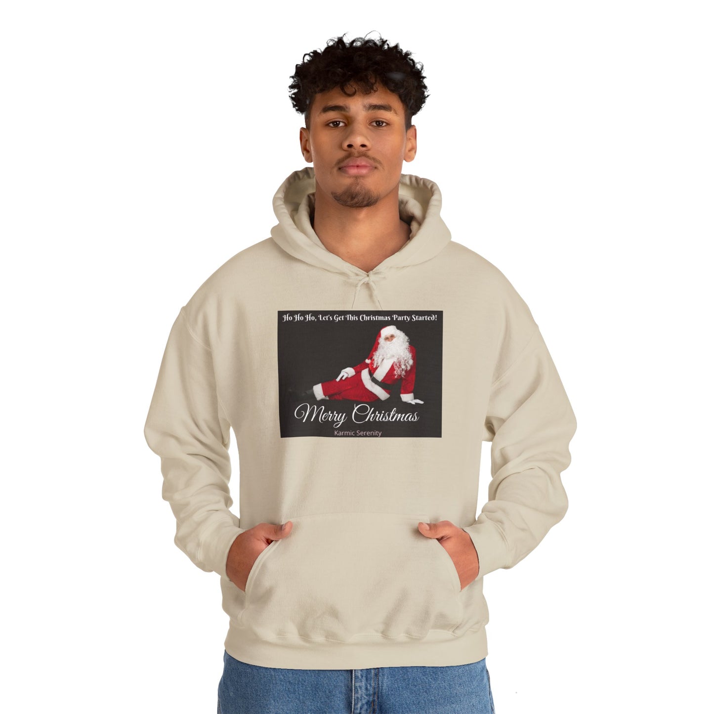 Merry Christmas Sweatshirt Unisex Naughty Santa