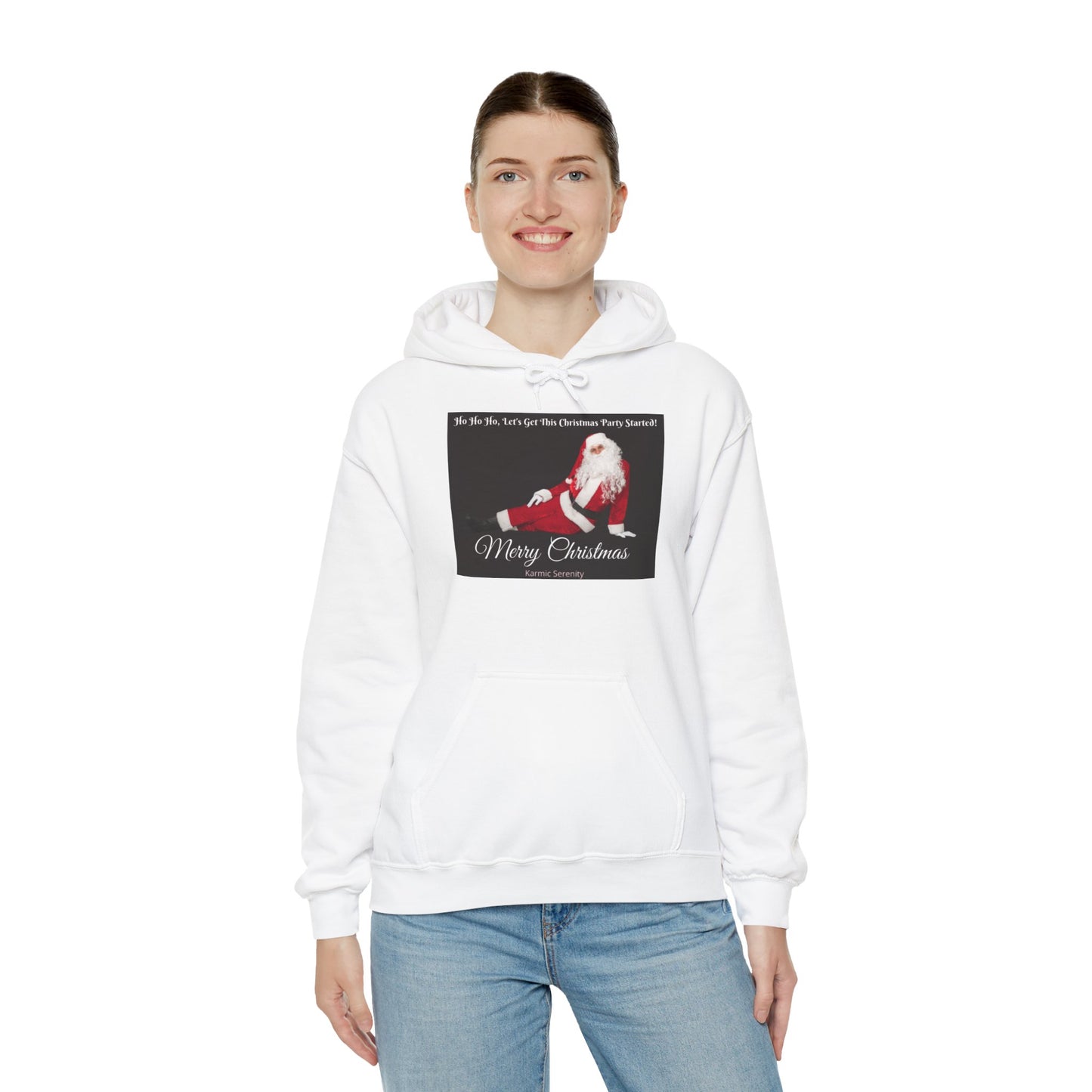 Merry Christmas Sweatshirt Unisex Naughty Santa