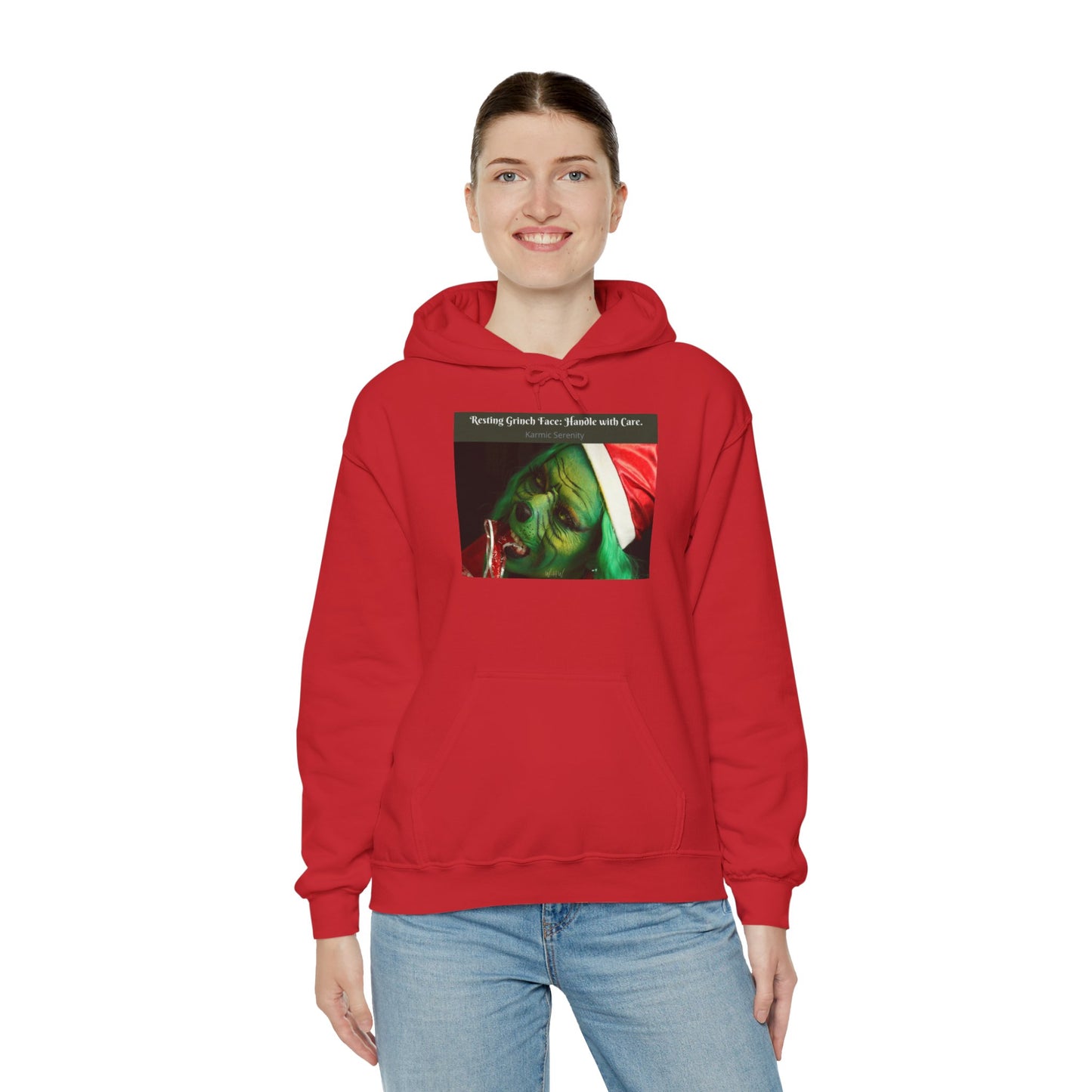 Cozy Grinch Unisex Holiday Hoodie