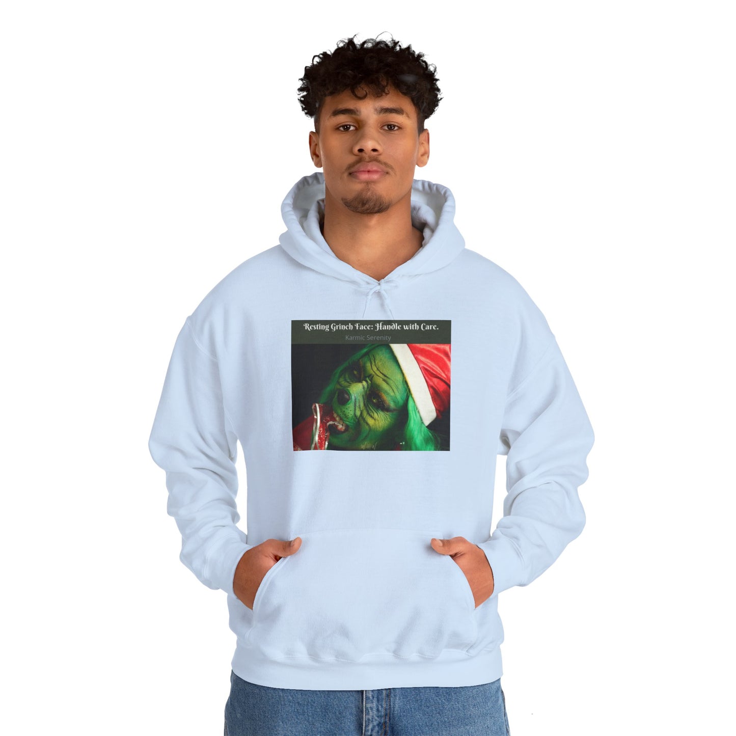 Cozy Grinch Unisex Holiday Hoodie