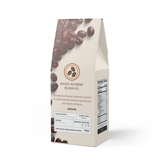 Roast Alchemy Bean Co. | Mellow Chocolate Peanut Delight Decaf (Medium)