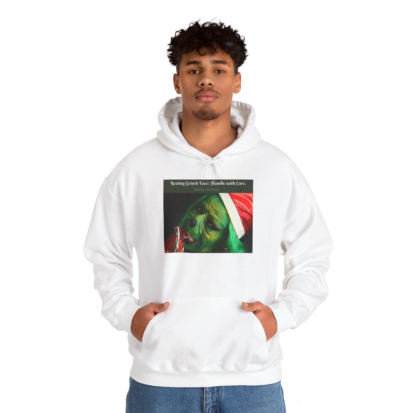 Cozy Grinch Unisex Holiday Hoodie