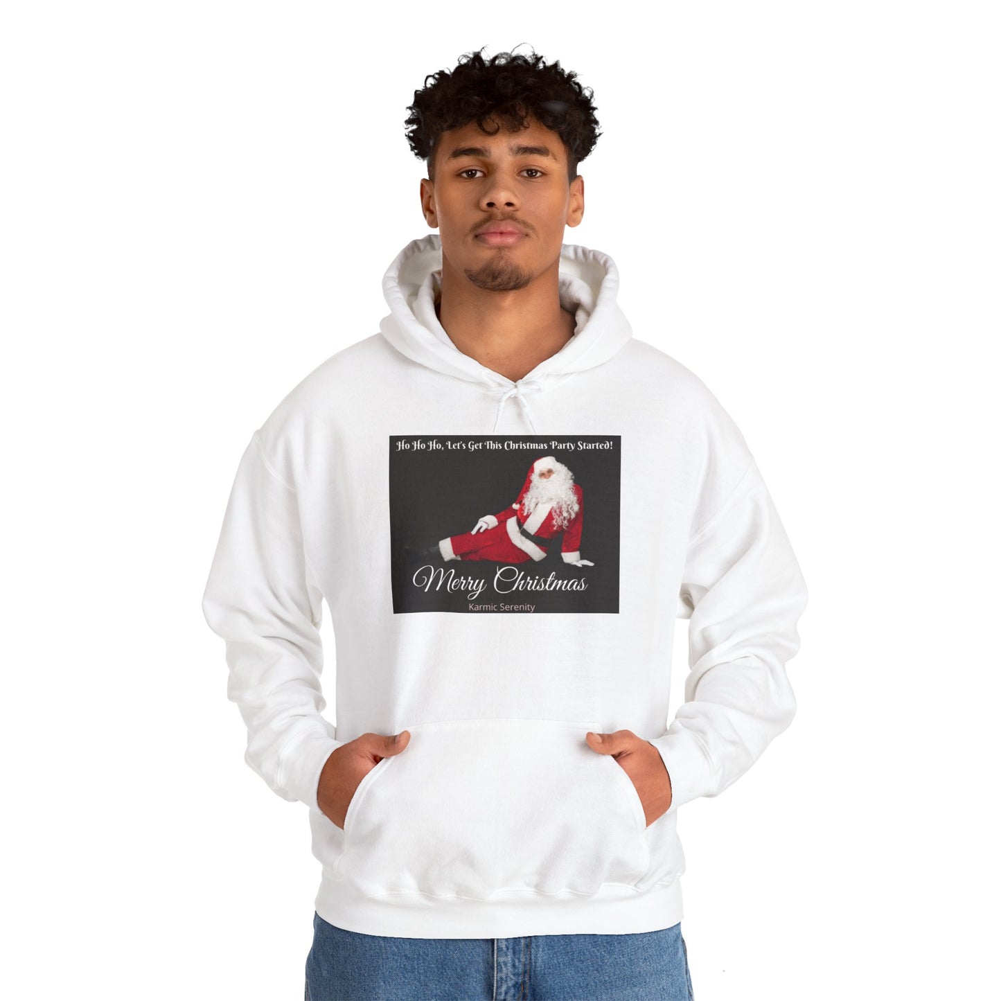 Merry Christmas Sweatshirt Unisex Naughty Santa