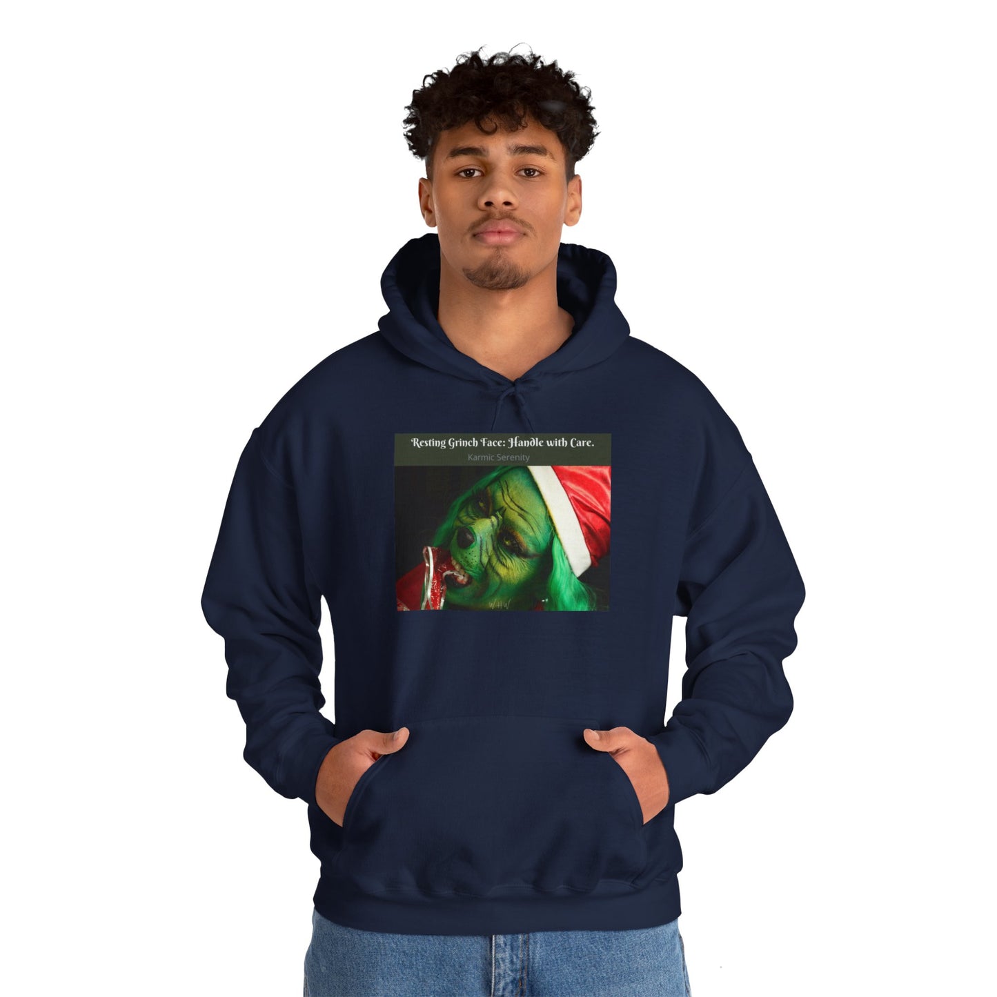 Cozy Grinch Unisex Holiday Hoodie