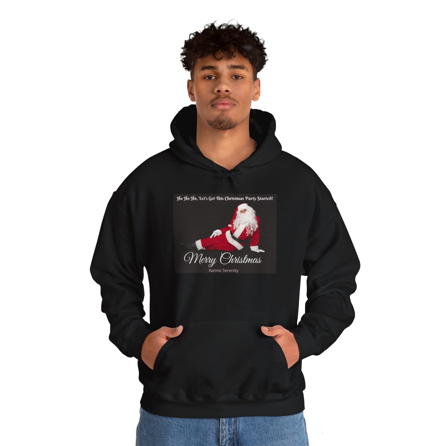 Merry Christmas Sweatshirt Unisex Naughty Santa